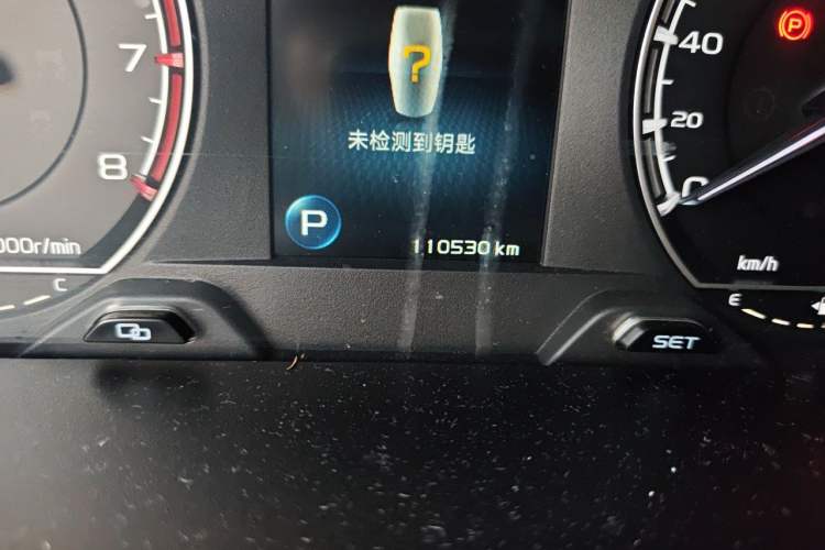 Used Geely Auto Binray 2021 1.4T CVT F-Sport Edition Odometer Close Up