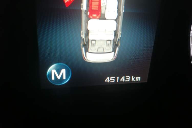 Used Geely Auto Binray 2021 1.4T Manual Luxury Edition Odometer Close Up
