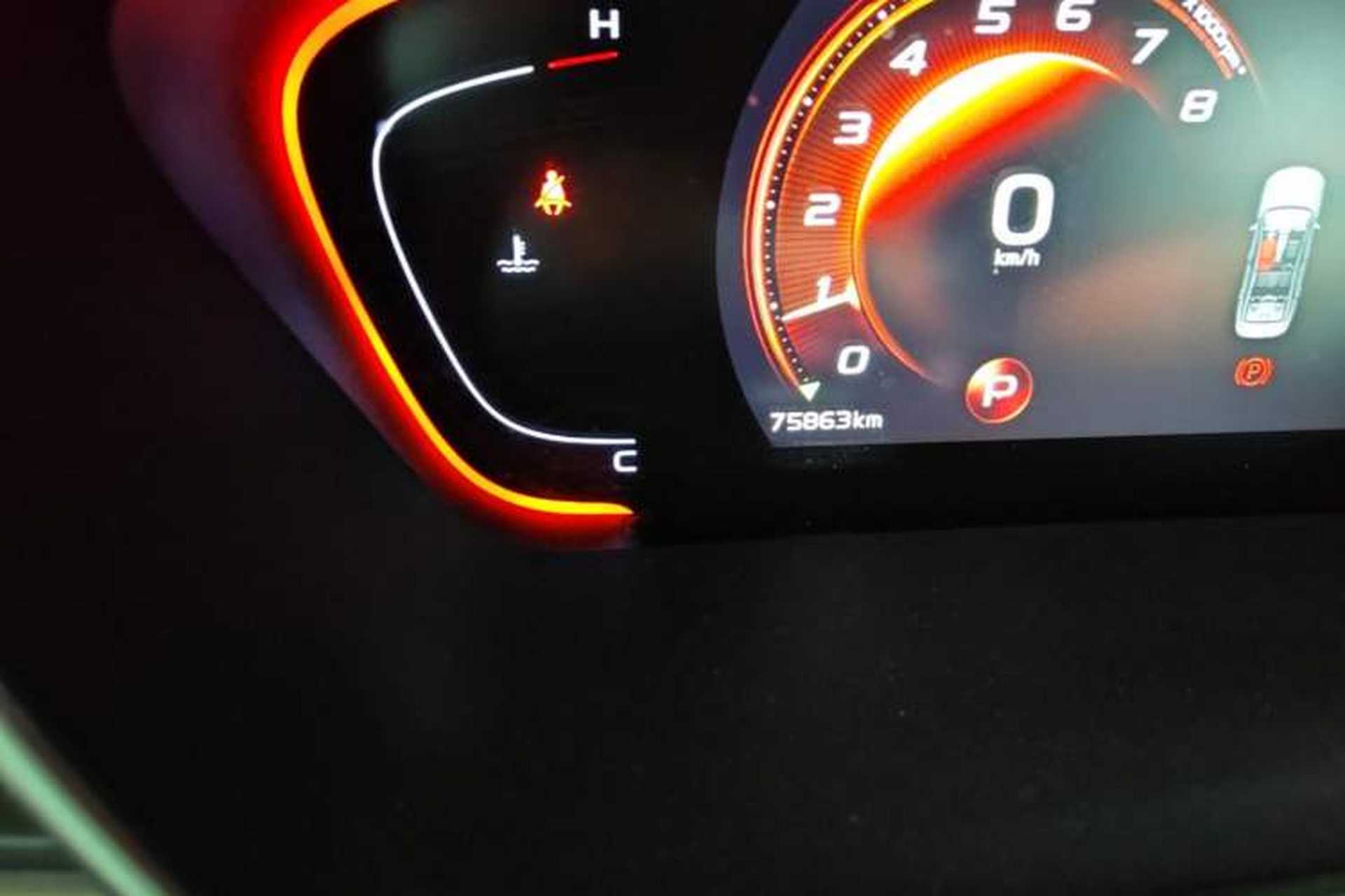 Used Geely Auto Binray 2021 1.4T CVT Asian Games Edition Odometer Close Up