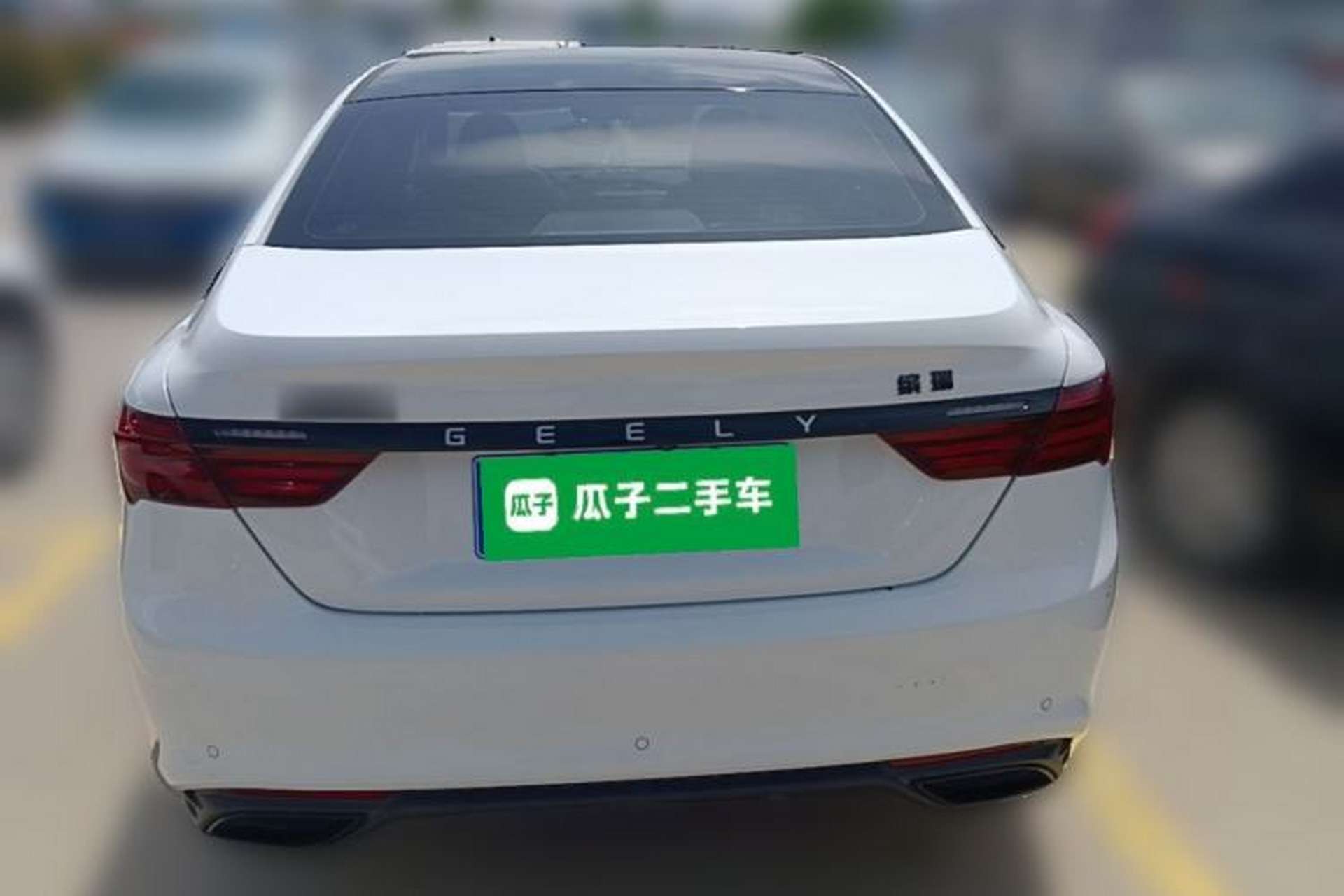 Used Geely Auto Binray 2021 1.4T CVT F-Sport Edition Rear