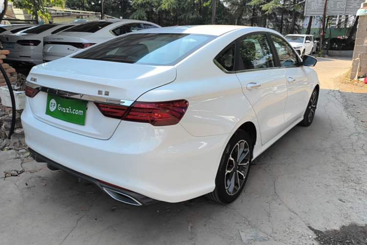 Used Geely Auto Binray 2021 1.4T CVT Asian Games Edition Rear Right 45 Deg