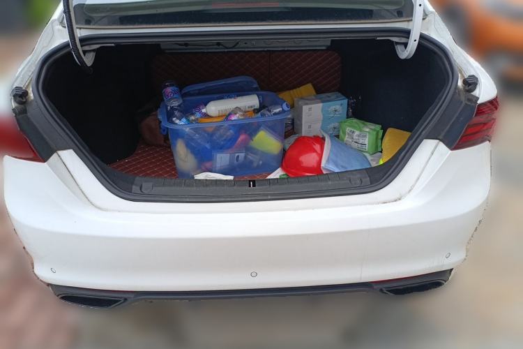 Used Geely Auto Binray 2021 1.4T CVT F-Sport Edition Trunk