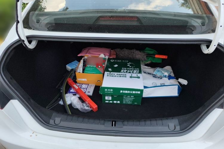 Used Geely Auto Binray 2021 1.4T CVT Asian Games Edition Trunk