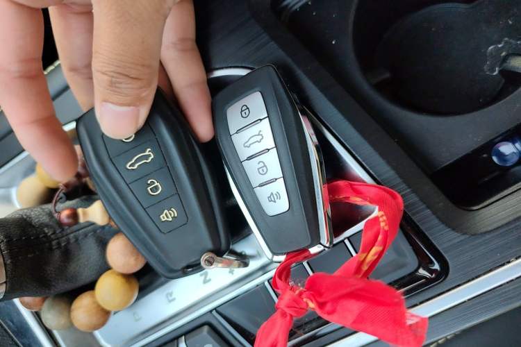 Used Geely Auto Binray 2021 1.4T CVT Asian Games Edition Vehicle Key