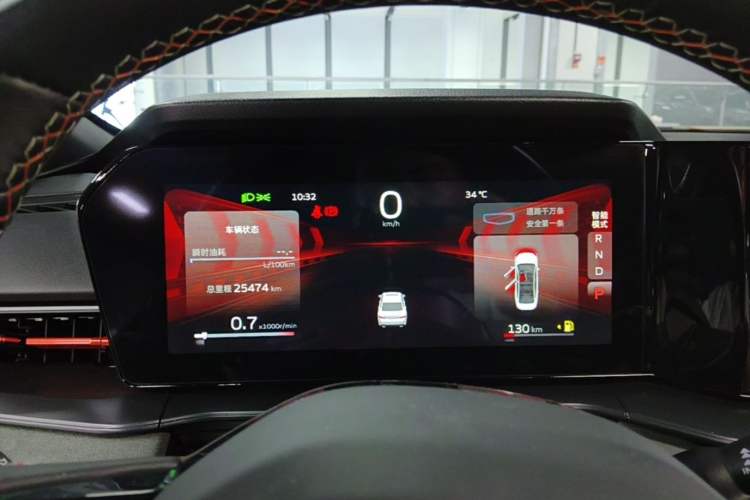 Used Geely Auto Binray 2022 Binrui COOL 1.5T DCT Electric Edition Instrument Cluster
