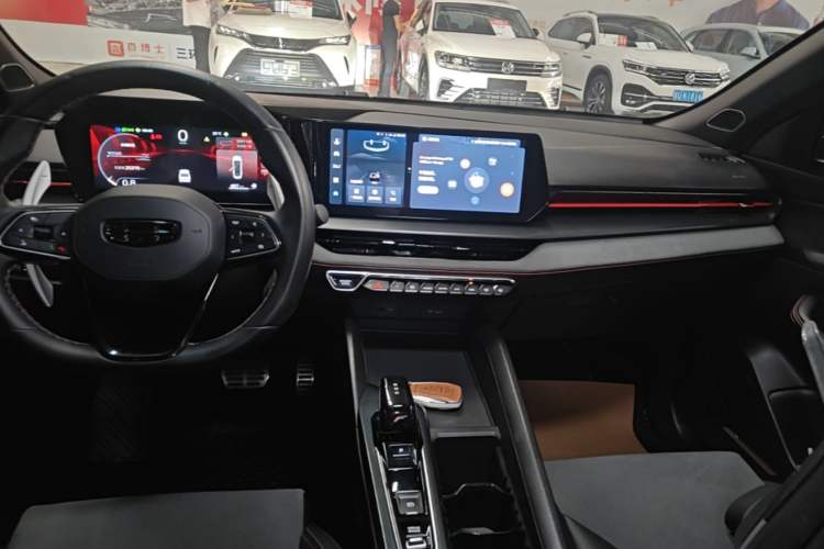 Used Geely Auto Binray 2022 Binrui COOL 1.5T DCT Thunder Edition Audio And AC Panel