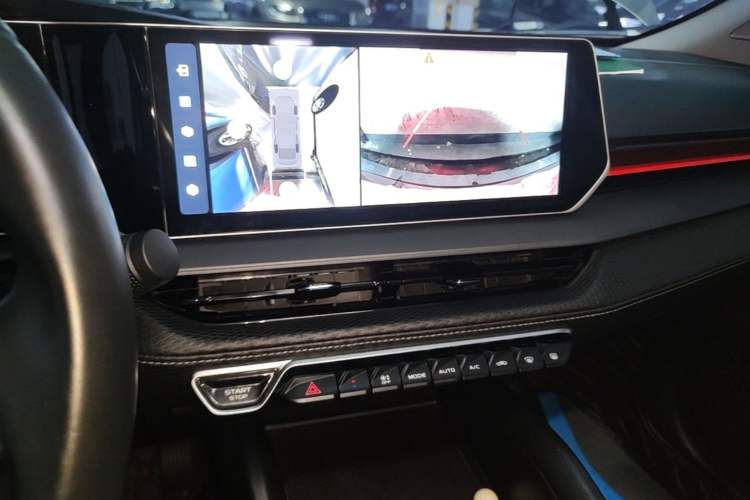 Used Geely Auto Binray 2022 Binrui COOL 1.5T DCT Electric Edition Audio And AC Panel