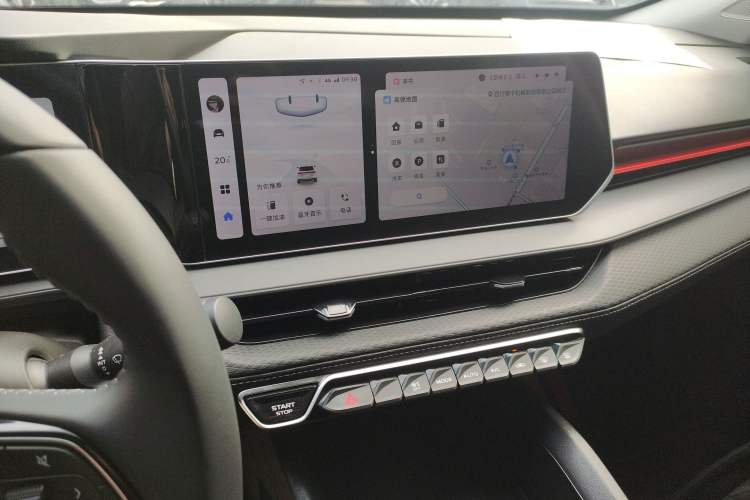 Used Geely Auto Binray 2022 Binrui COOL 1.5T DCT Electric Edition Audio And AC Panel