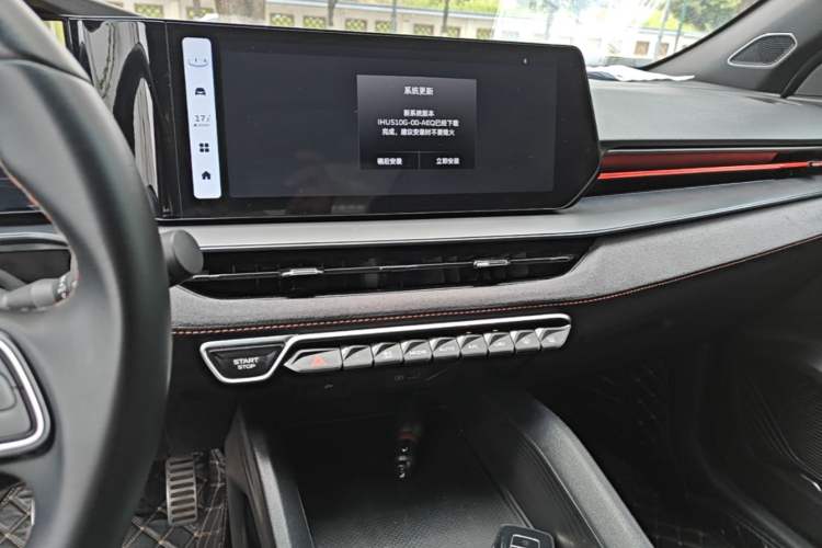 Used Geely Auto Binray 2022 Binrui COOL 1.5T DCT Electric Edition Audio And AC Panel