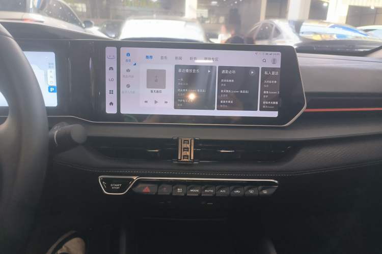 Used Geely Auto Binray 2022 Binrui COOL 1.5T DCT Electric Edition Audio And AC Panel