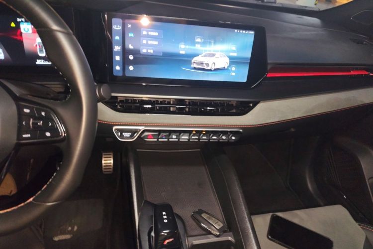 Used Geely Auto Binray 2022 Binrui COOL 1.5T DCT Thunder Edition Audio And AC Panel