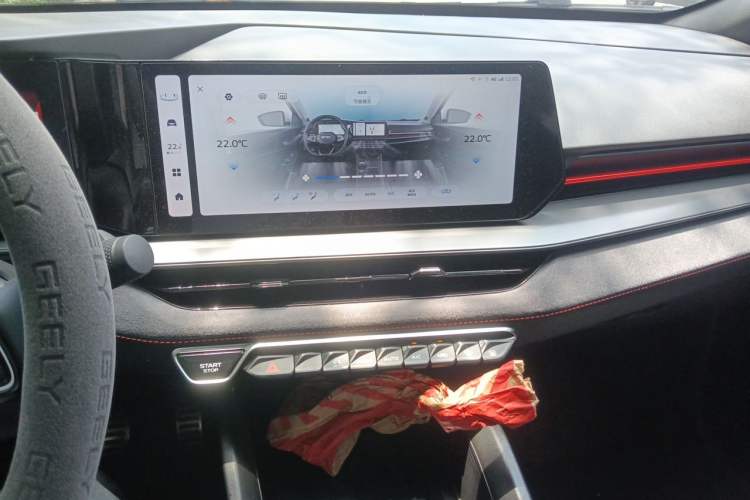 Used Geely Auto Binray 2022 Binrui COOL 1.5T DCT Electric Edition Audio And AC Panel