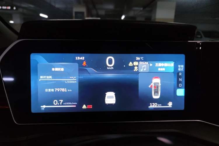 Used Geely Auto Binray 2022 Binrui COOL 1.5T DCT Electric Edition Instrument Cluster