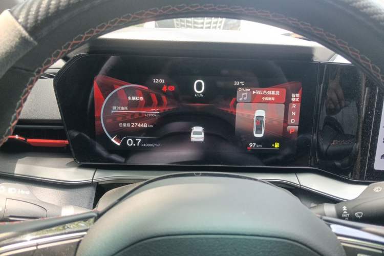 Used Geely Auto Binray 2022 Binrui COOL 1.5T DCT Electric Edition Instrument Cluster