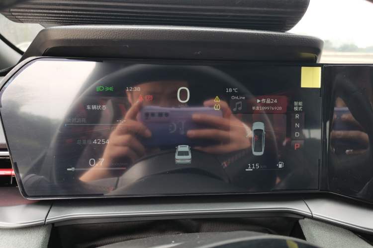 Used Geely Auto Binray 2022 Binrui COOL 1.5T DCT Thunder Edition Instrument Cluster