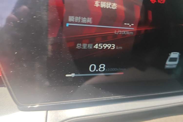 Used Geely Auto Binray 2022 Binrui COOL 1.5T DCT Thunder Edition Odometer Close Up