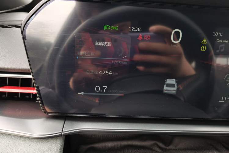 Used Geely Auto Binray 2022 Binrui COOL 1.5T DCT Thunder Edition Odometer Close Up