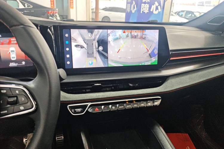 Used Geely Auto Binray 2022 Binrui COOL 1.5T DCT Electric Edition Audio And AC Panel