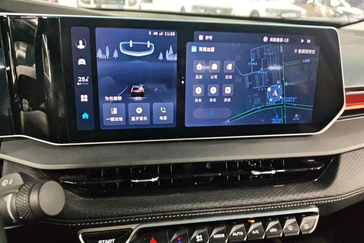 Used Geely Auto Binray 2022 Binrui COOL 1.5T DCT Electric Edition Audio And AC Panel