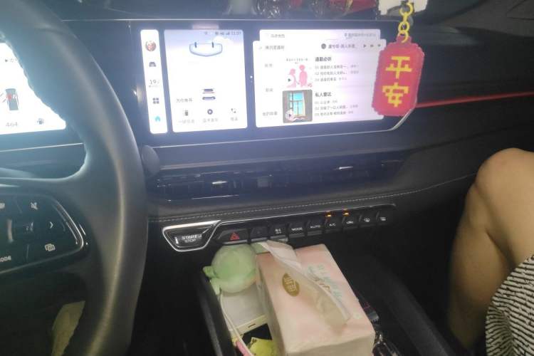 Used Geely Auto Binray 2022 Binrui COOL 1.5T DCT Electric Edition Audio And AC Panel