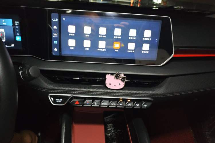 Used Geely Auto Binray 2022 Binrui COOL 1.5T DCT Electric Edition Audio And AC Panel