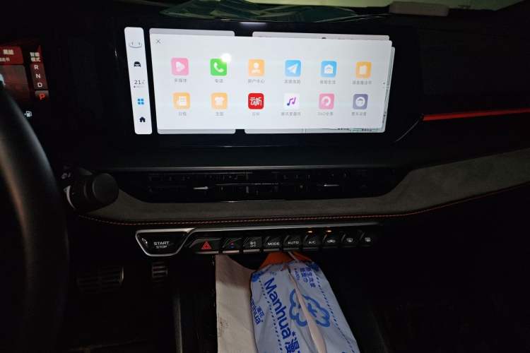 Used Geely Auto Binray 2022 Binrui COOL 1.5T DCT Thunder Edition Audio And AC Panel
