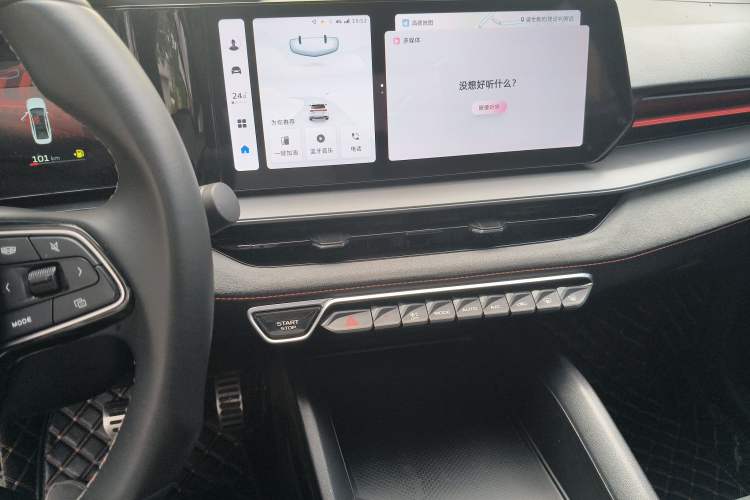 Used Geely Auto Binray 2022 Binrui COOL 1.5T DCT Electric Edition Audio And AC Panel