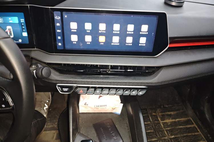 Used Geely Auto Binray 2022 Binrui COOL 1.5T DCT Electric Edition Audio And AC Panel