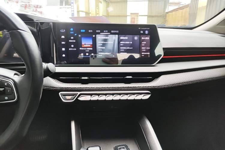 Used Geely Auto Binray 2022 Binrui COOL 1.5T DCT Electric Edition Audio And AC Panel