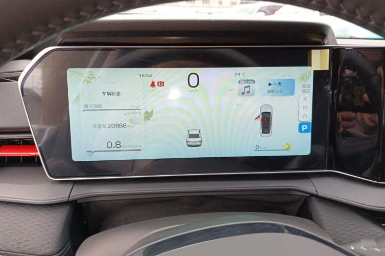 Used Geely Auto Binray 2022 Binrui COOL 1.5T DCT Electric Edition Instrument Cluster
