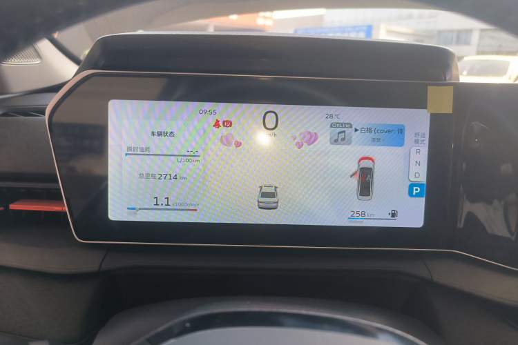 Used Geely Auto Binray 2022 Binrui COOL 1.5T DCT Electric Edition Instrument Cluster