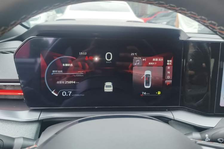 Used Geely Auto Binray 2022 Binrui COOL 1.5T DCT Electric Edition Instrument Cluster