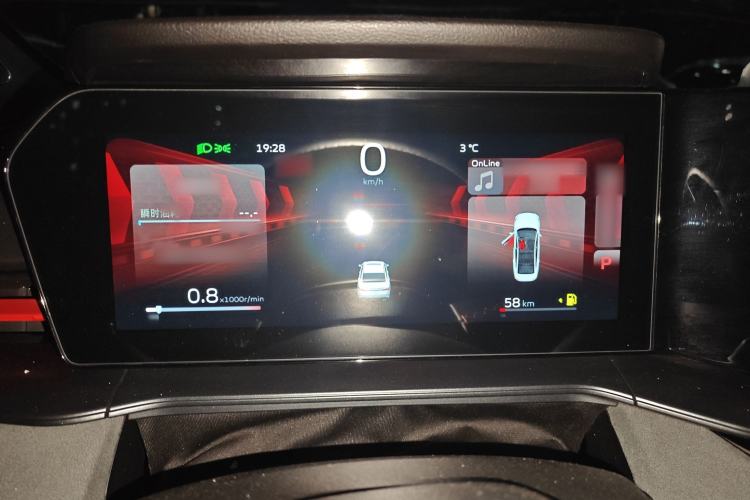 Used Geely Auto Binray 2022 Binrui COOL 1.5T DCT Thunder Edition Instrument Cluster