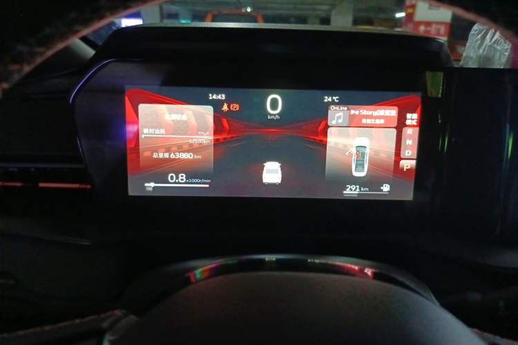 Used Geely Auto Binray 2022 Binrui COOL 1.5T DCT Thunder Edition Instrument Cluster