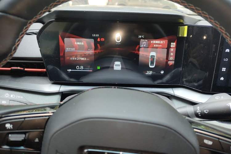 Used Geely Auto Binray 2022 Binrui COOL 1.5T DCT Thunder Edition Instrument Cluster
