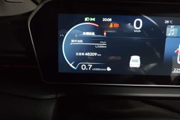 Used Geely Auto Binray 2022 Binrui COOL 1.5T DCT Electric Edition Odometer Close Up