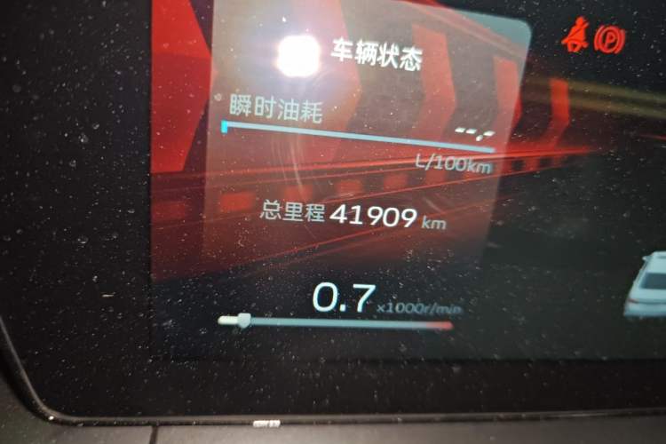 Used Geely Auto Binray 2022 Binrui COOL 1.5T DCT Thunder Edition Odometer Close Up