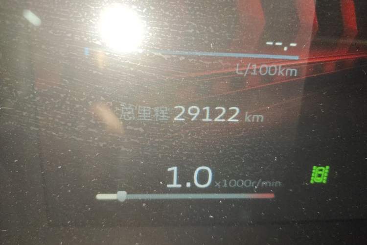 Used Geely Auto Binray 2022 Binrui COOL 1.5T DCT Thunder Edition Odometer Close Up