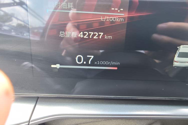 Used Geely Auto Binray 2022 Binrui COOL 1.5T DCT Thunder Edition Odometer Close Up