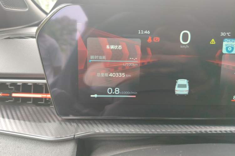 Used Geely Auto Binray 2022 Binrui COOL 1.5T DCT Thunder Edition Odometer Close Up