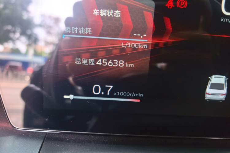 Used Geely Auto Binray 2022 Binrui COOL 1.5T DCT Thunder Edition Odometer Close Up