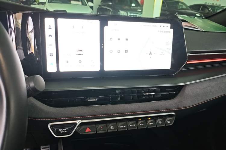 Used Geely Auto Binray 2022 Binrui COOL 1.5T DCT Thunder Edition Audio And AC Panel