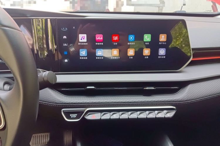 Used Geely Auto Binray 2022 Binrui COOL 1.5T DCT Windstorm Edition Audio And AC Panel