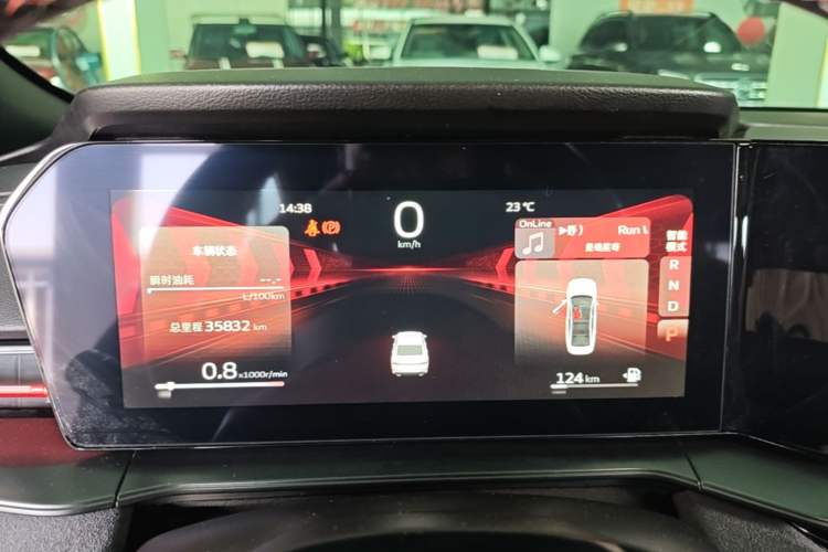 Used Geely Auto Binray 2022 Binrui COOL 1.5T DCT Thunder Edition Instrument Cluster