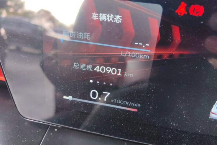 Used Geely Auto Binray 2022 Binrui COOL 1.5T DCT Thunder Edition Odometer Close Up