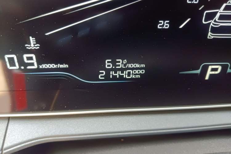 Used Geely Auto Binray 2022 Binrui COOL 1.5T DCT Windstorm Edition Odometer Close Up