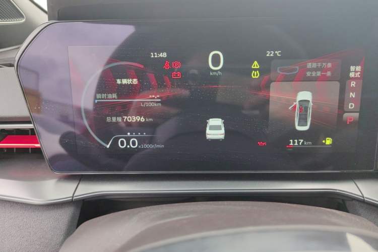 Used Geely Auto Binray 2022 Binrui COOL 1.5T DCT Thunder Edition Odometer Close Up