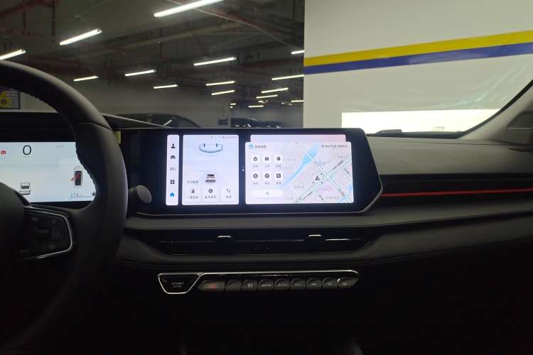 Used Geely Auto Binray 2022 Binrui COOL 1.5T DCT Electric Edition Audio And AC Panel