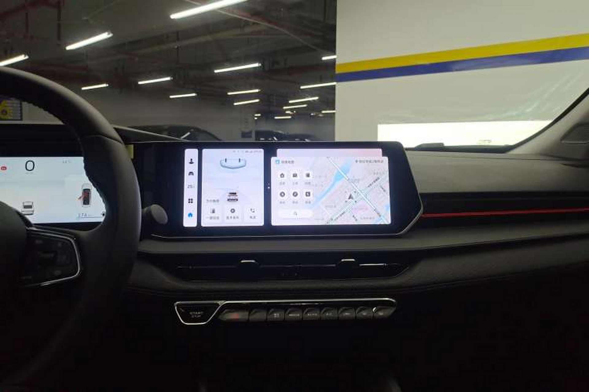 Used Geely Auto Binray 2022 Binrui COOL 1.5T DCT Electric Edition Audio And AC Panel