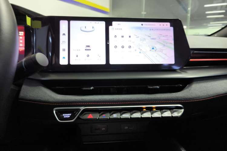 Used Geely Auto Binray 2022 Binrui COOL 1.5T DCT Electric Edition Audio And AC Panel